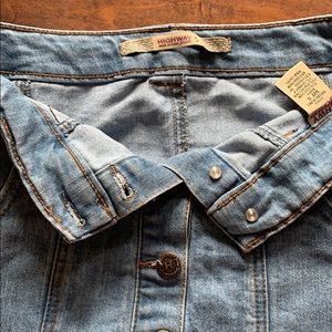Vintage Denim Skirt